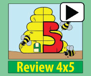 Engaging animation of the 4x5 picture and story insures memory retention.