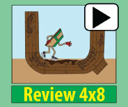 Engaging animation of the 4x8 picture and story insures memory retention.