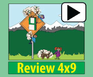 Engaging animation of the 4x9 picture and story insures memory retention.