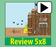 Engaging animation of the 5x8 picture and story insures memory retention.