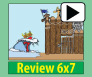 Engaging animation of the 6x7 picture and story insures memory retention.