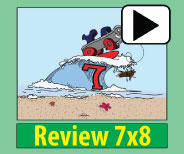 Engaging animation of the 7x8 picture and story insures memory retention.