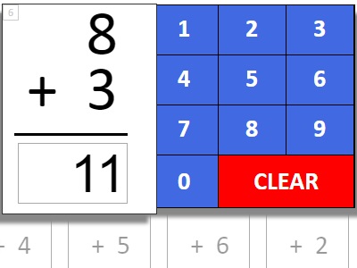 Addition Auto-Scoring Quizzes and Tests