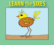 Resources for teaching the Sixes. (Videos, lessons, activities, quizzes, flashcards, and more)