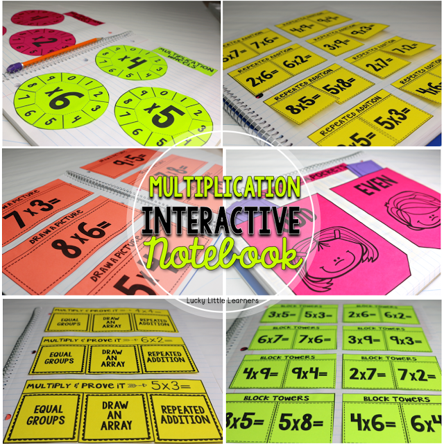 Multiplication Strategies -Here is a free interactive notebook you can try with your students.